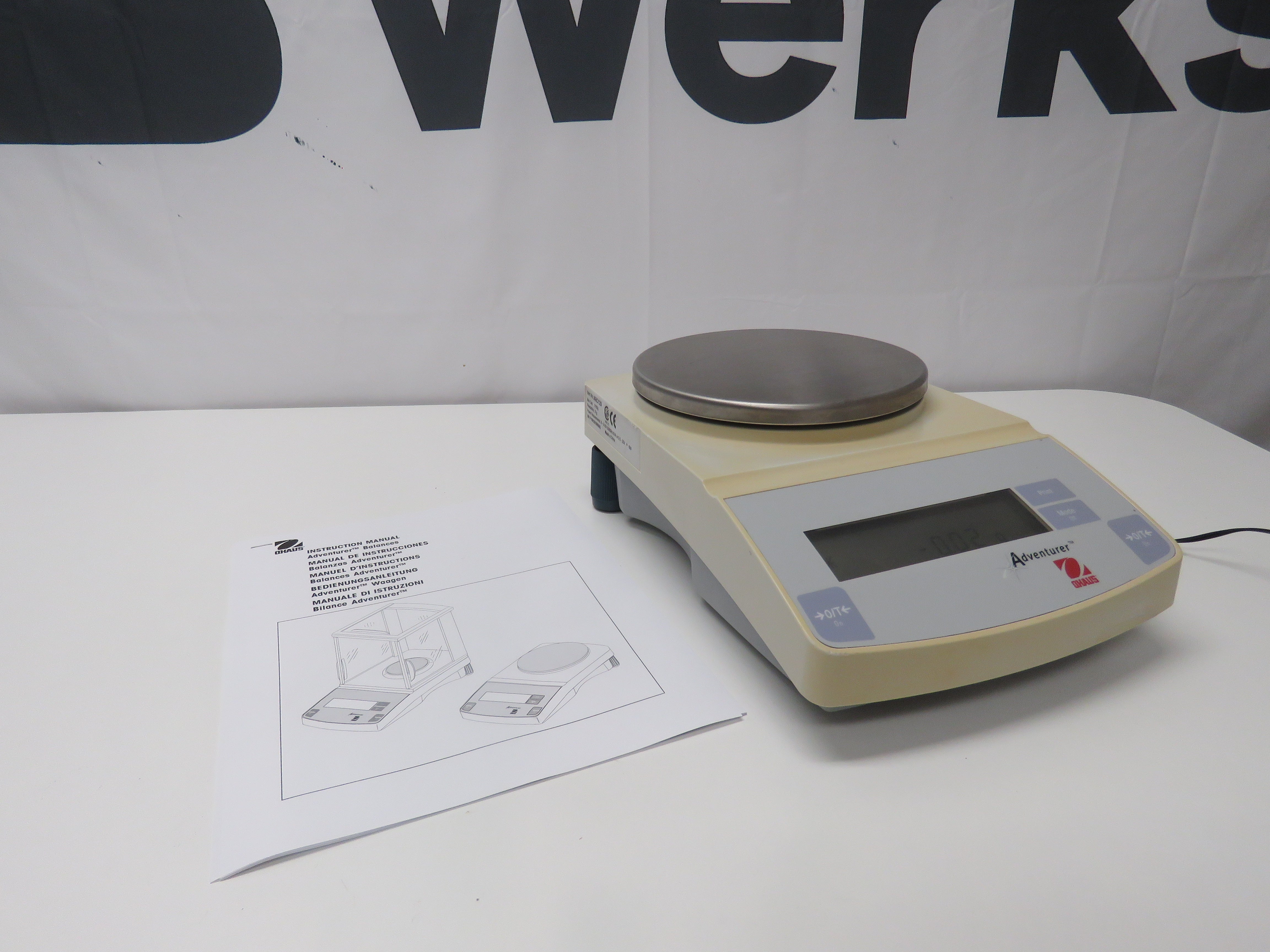 Ohaus Adventurer Benchtop Lab Balance ARC120 Max Cap. 3100g Tested - W | Express Lab Werks, LLC