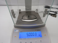Sartorius CPA224S 220g 0.1mg Analytical Balance Laboratory Benchtop Scale Tested