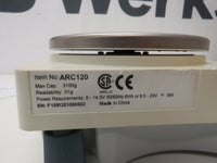 Ohaus Adventurer Benchtop Lab Balance ARC120 Max Cap. 3100g Tested - Weight Verified