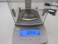 Sartorius CPA224S 220g 0.1mg Analytical Balance Laboratory Benchtop Scale Tested