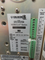 Gilson 215 SPE Nebula Series Liquid Handler Valve Mate with Lots of Accessories - Video!