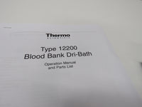 Thermolyne Type 12200 DRI-Bath Constant Temperature Test Tube DB12215E