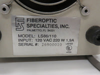 FiberOptic Specialties, LS86/110 Fiber Optic Light Source for Microscope - Tested!