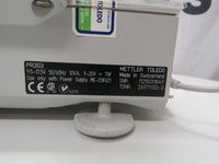 Mettler Toledo PR203 Analytical Top Loading Balance 210g Max d=0.001g  - Weight Verified