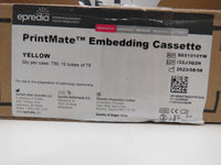 Epredia Thermo PrintMate Embedding Cassettes YELLOW Qty: 750 Case