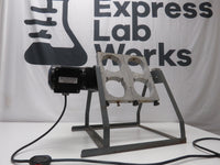 Industrial grade Lab Vessel Bottle Rotator with Bodine Gear Motor 12.5" x 12" platform