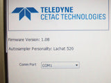 Cetac Lachat ASX-520 XYZ Autosampler  USB / Serial, #2 Tested with Warranty