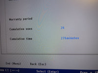 OLYMPUS URF TYPE V Flexible Video Ureteroscope #2 - 276 minutes of use