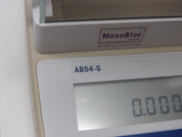 Mettler Toledo AB-54S  Analytical Lab Balance Scale 0.1 mg/51 g range - Weight Verified