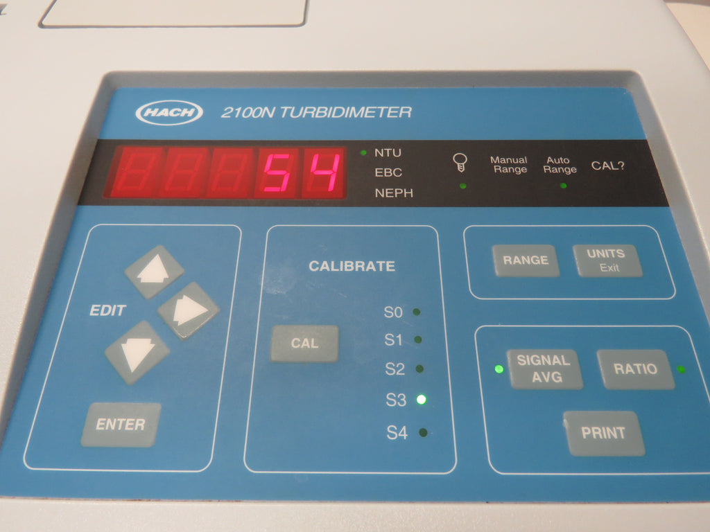 HACH 2100N Laboratory Turbidimeter 47000-60 - Good Lamp with Manual ...