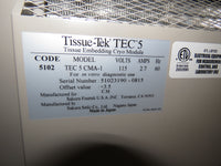 Sakura TEC 5 Tissue-Tek Embedding Center w/ Cryo Module - Excellent Shape