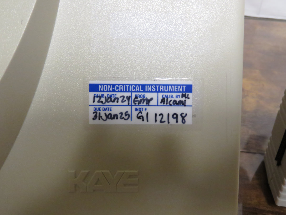 GE KAYE VALIDATOR X2000 U w/ 3 SIM - SENSOR INPUT MODULES 3.62 Firmwar ...