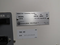 Sakura 4710 Tissue-Tek Embedding Center - Excellent Working Condition!