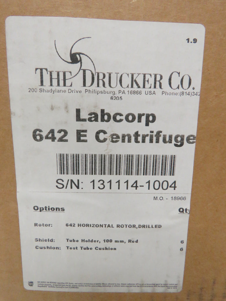 NEW - Drucker Horizon 642E 3400 RPM Single-Speed Electronic Benchtop C ...