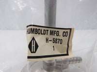 New HUMBOLDT Bunsen Burner: Natural, 800 to 1200 BTU Output Barb Size 7/16"
