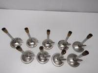 Lot of 9 HUMBOLDT Bunsen Burner: Natural, 800 to 1200 BTU Output Barb Size 7/16"
