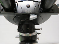 Vintage Ernst Leitz Wetzlar Binocular Head Microscope w/ 100x 40x 10x Objectives