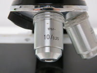 Vintage Ernst Leitz Wetzlar Binocular Head Microscope w/ 100x 40x 10x Objectives