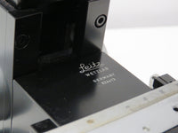 Vintage Ernst Leitz Wetzlar Binocular Head Microscope w/ 100x 40x 10x Objectives