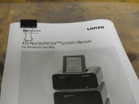 Lonza 4D-Nucleofector X Unit, Core Unit and LV Unit - Sold with warranty
