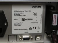 Lonza 4D-Nucleofector X Unit, Core Unit and LV Unit - Sold with warranty