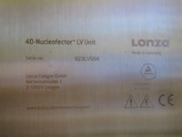 Lonza 4D-Nucleofector X Unit, Core Unit and LV Unit - Sold with warranty