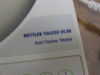 METTLER TOLEDO DL38, VOLUMETRIC KARL FISHER TITRATOR - 2023 PM
