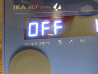IKA RCT Basic Hotplate Stirrer 1500 RPM, 310°C, 20 L capacity BLUE LED - MINT!