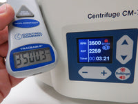 ELMI CM-7S Benchtop Centrifuge 3500 RPM w/ Rotor 6M.06 6 x 50ml Conical Test Tubes
