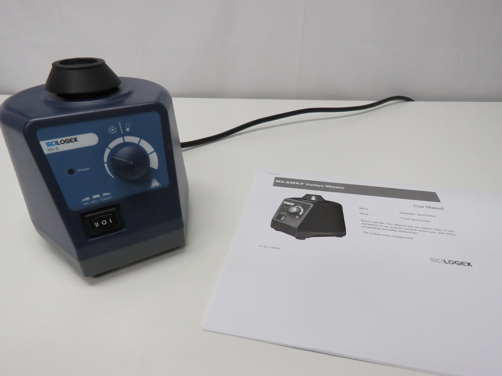 Scilogex MX-S Vortex Mixer w/ Orbital Shaking Movement 82120004 ...