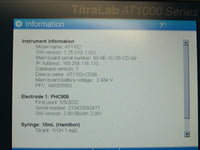 2021 HACH AT1000 Series TitraLab Model AT1102.97 w/PHC805 - Exceptional Condition!