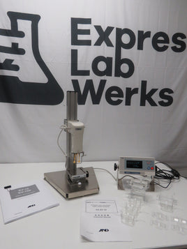 A&D SV-10 VIBRO Tuning Fork Viscometer 0.3 to 10,000 mPa Stand, Accessories