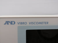 A&D SV-10 VIBRO Tuning Fork Viscometer 0.3 to 10,000 mPa Stand, Accessories