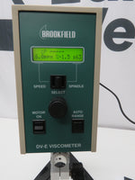 Brookfield LVDVE115 Low-range viscometer, 115 VAC with Laboratory Stand