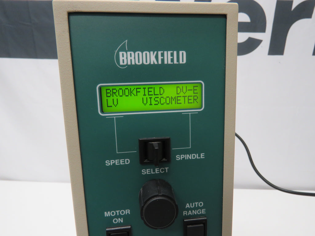 Brookfield LVDVE115 Low-range viscometer, 115 VAC with Laboratory Stan ...