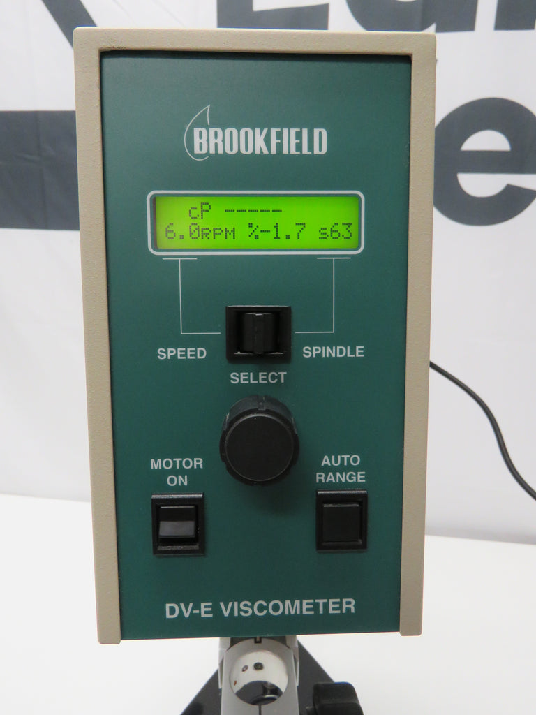 Brookfield LVDVE115 Low-range viscometer, 115 VAC with Laboratory Stan ...
