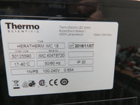 Thermo Scientific Heratherm IMC 18 17°C to 40°C 18L Small Incubator w/ Warranty