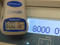 2021 THERMO Megafuge 8 Centrifuge w/ HIGHConic™ III Fixed Angle Rotor Only 119 Runs!