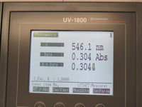 Shimadzu UV-1800 Double Beam UV/Visible Scanning Spectrophotometer - Exceptional