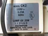 Olympus Microscope CK2 Inverted PC Microscope w/ 4 Objectives