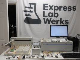 LACHAT QuikChem QC8500 Series 2 Flow Injection Analysis ASX-500 RP-150 w/ Omnion 4 PC #3