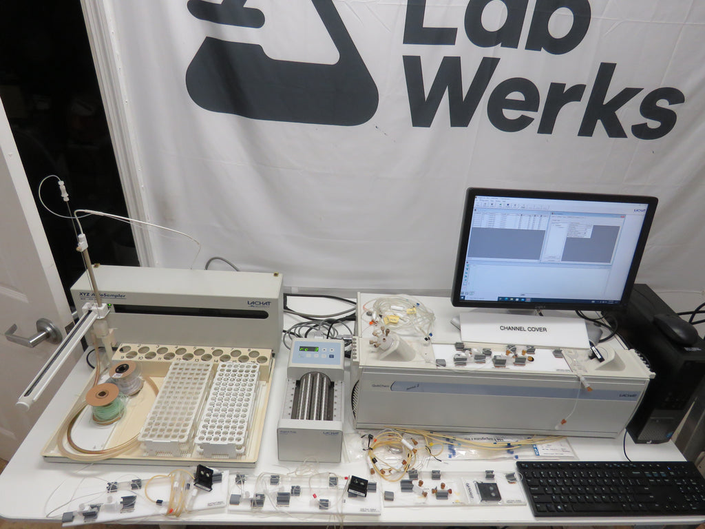 LACHAT QuikChem QC8500 Series 2 Flow Injection Analysis ASX-500 RP-150 ...