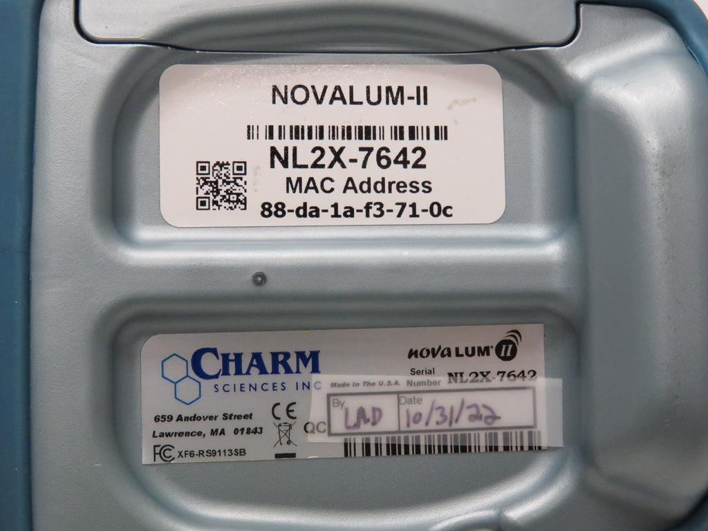 Charm System 2022 CHARM novaLUM II-X ATP (adenosine triphosphate) detection System ...
