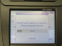 2014 Hach DR 2800 Portable Spectrophotometer with Power Supply
