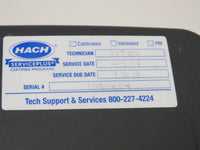 2014 Hach DR 2800 Portable Spectrophotometer with Power Supply