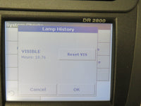 2014 Hach DR 2800 Portable Spectrophotometer with Power Supply