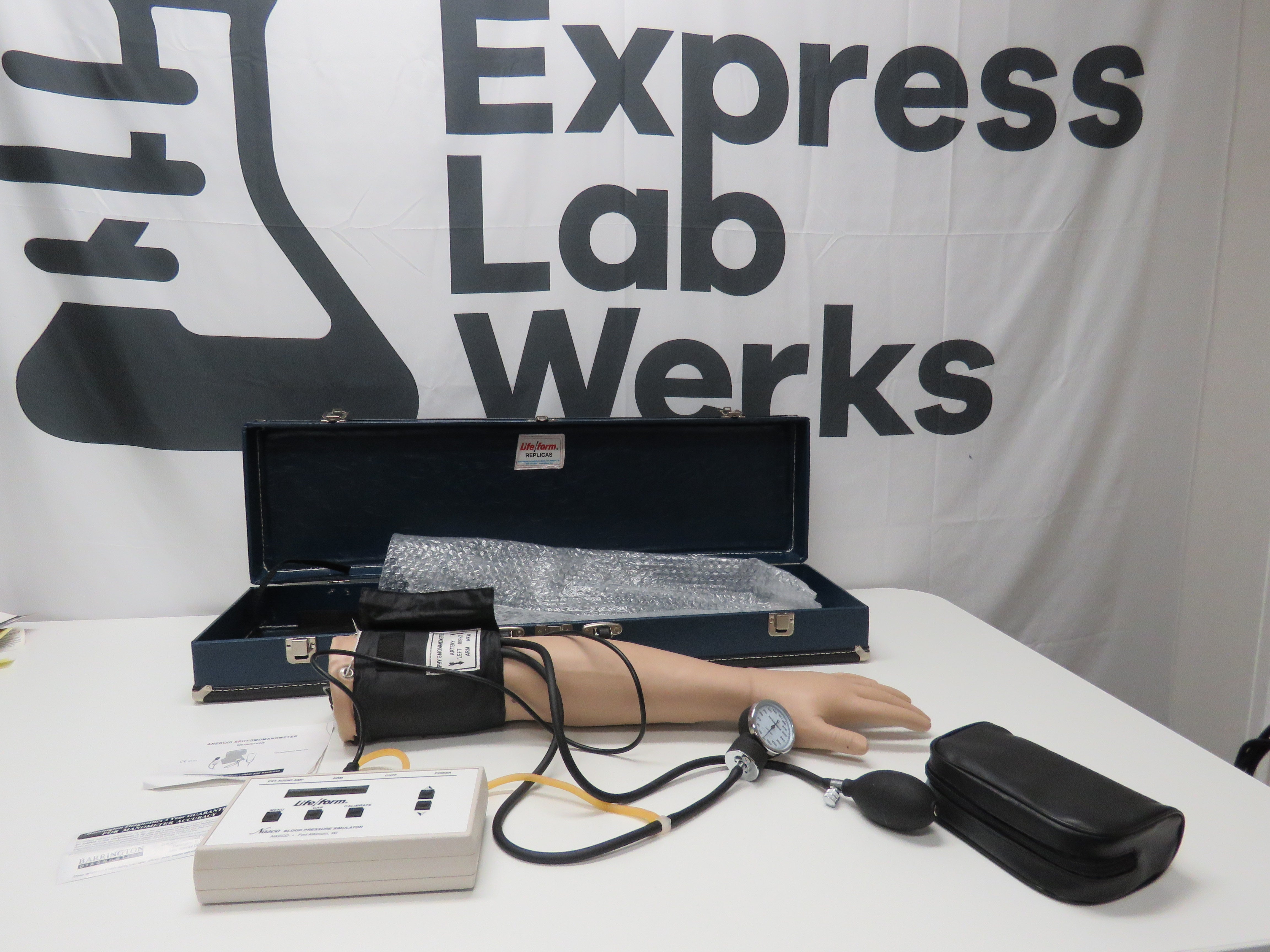 NASCO LifeForm Blood Pressure Simulator LF1095 Manikin Training Arm ...