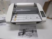 GBC Eagle 35 Hot Roll 12" Laminator with Extra Rolls of Laminate and Manual