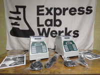 (2) Mint Baxter BAXA Pharmacy Repeater Pump Model 099 w/ Foot Pedals, Manuals