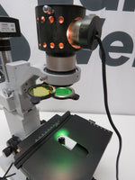 AmScope IN200 Series Inverted Biological Trinocular Compound Microscope 50W Halogen 10MP USB 3.0 C-mount Camera